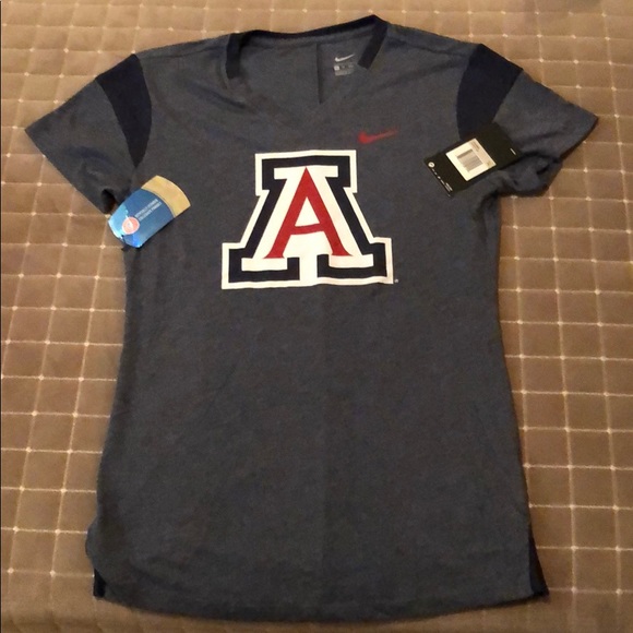 Nike Tops - Arizona Wildcats Heathered Navy Nike T-Shirt